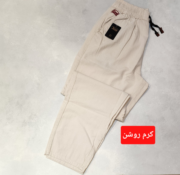 شلوار راحتی لینن مردانه کیپ