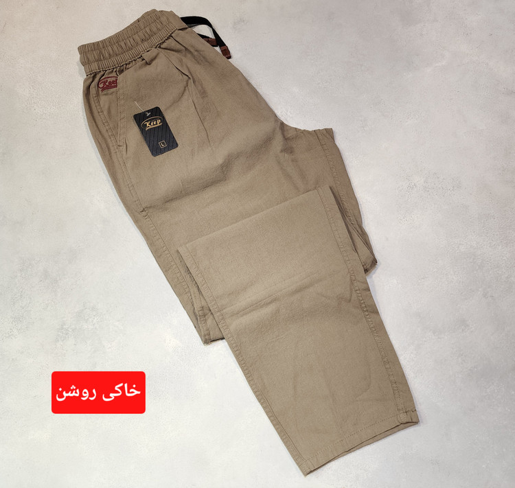 شلوار راحتی لینن مردانه کیپ
